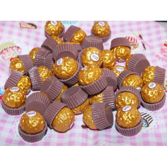 EXCLUSIVE 10 Pcs Fake Prop Display Chocolate Christmas Candy Treat Resin Cabochons Sweets 3D So real