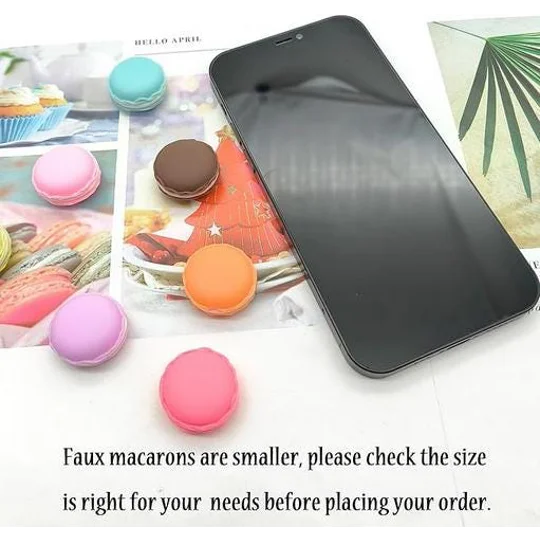10 Pcs Cutest Ever Fake Realistic Prop Display Macaroons Macaron Meringue Candy Pastel Mix Kawaii Re