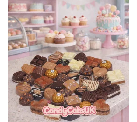 20 Pcs So Realistic Chocolate Resin Fake Food Prop Display Flatback Cabochon Charms NO HOOKS Candy N