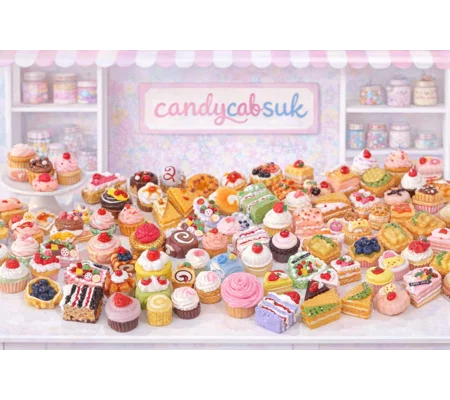 50 Pcs Fake Cream Cakes Donuts Cookies Pastries Food 15mm-30mm
