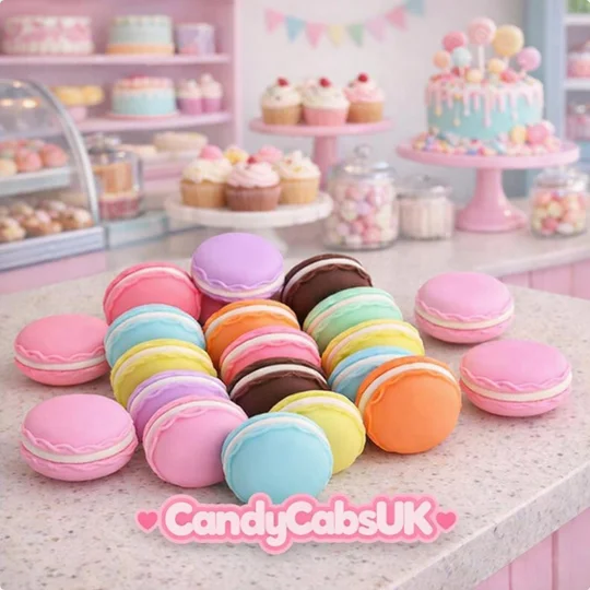 10 Pcs Cutest Ever Fake Realistic Prop Display Macaroons Macaron Meringue Candy Pastel Mix Kawaii Re