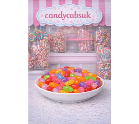 20 pcs mixed Realistic TINY Jelly Beans Sweets Candy Resin 3D Cabochons Dolls House Food 10mm