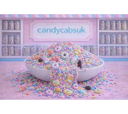 Tiny resin FAKE sweets candy donuts cakes PLUS 20g Bag Polymer Clay Ice Cream Sprinkles 100's & 1000
