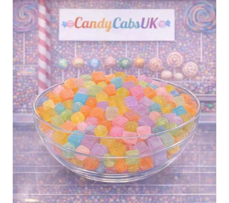 50 Pcs Super REALISTIC FAKE Food Jelly Tots Gummi Frosted Candy Sweets 3D