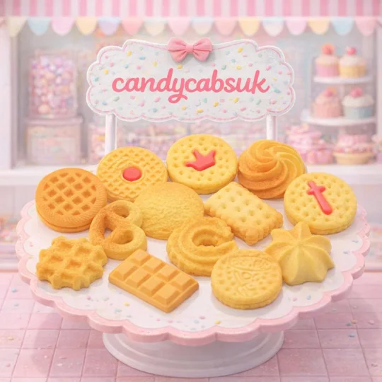 13 Pcs Realistic Prop Display FAKE Cookies Biscuits Treats Resin Cabochons