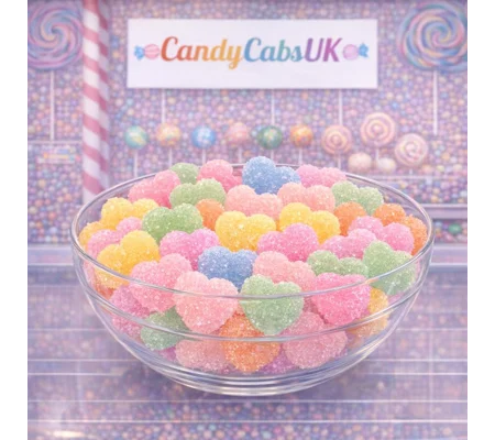 20 Pcs Super REALISTIC FAKE Food Jelly Tots Gummi Frosted Candy Heart Sweets Resin Food Kawaii 3D Fl