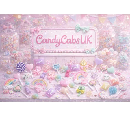 50 Pcs Cute Rainbow Candy Land FAKE Sweets Food Lollypops Lollipops Kawaii Flatback 3D Cabochon Clay