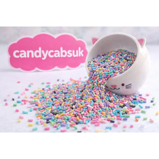WHOLESALE BULK Buy 50g Bag Fake Food Polymer Clay Ice Cream Sprinkles 100's & 1000's Topping