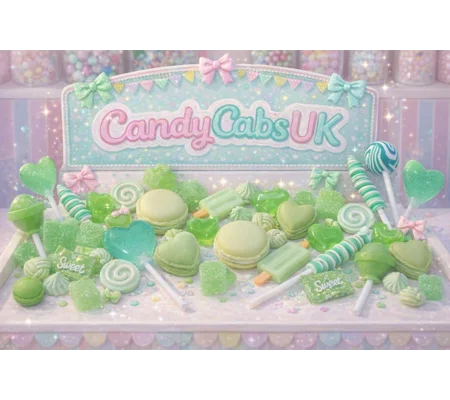 20 Pcs Green Mix Candy Resin & Clay Lollipop Sweets Fake Flatback Food Charms Cabochon diy
