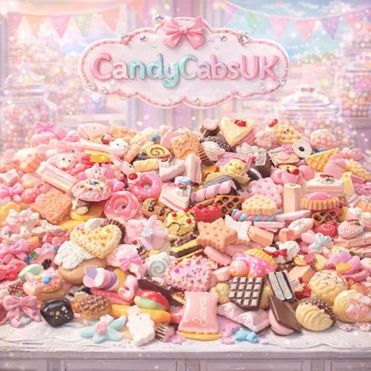 50 Pcs Cakes & Cookies Mixed Candy Resin Sweets Fake Flatback Food Dolls House Charms Cabochon