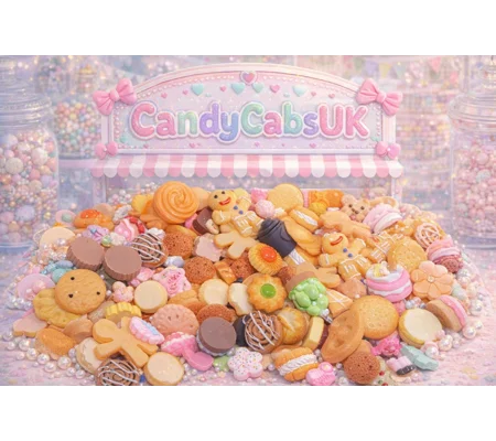 Junk Case Snacks Sweets Candy Cakes Cookies Biscuits Treats Theme 50 Pcs