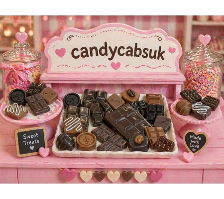 20 Pcs Mixed Size Realistic Prop Display FAKE Chocolates Resin Cabochons Box NOT Included Not Edible