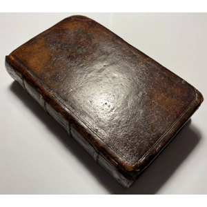 Novum Testamentum, 1714 Greek New Testament, Brown Calf Leather Binding