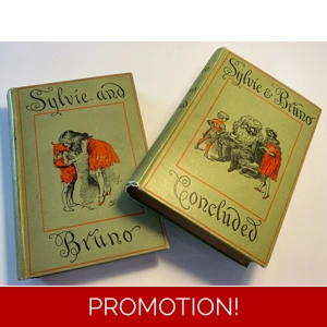 Sylvie And Bruno, Sylvie And Bruno Concluded, 1898 Set, Lewis Carroll, Scarce