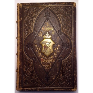 Common Prayer, 1863, Fine Binding, Margin Illustrations, Antique Rare