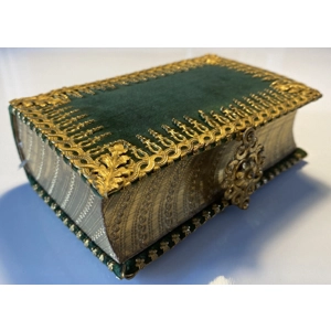 Common Prayer New Testament, 1843 Church Services, Stunning Rare Binding Antique