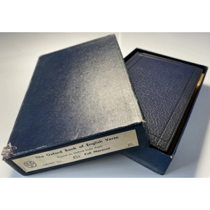 The Oxford Book Of English Verse, Full Morocco (Goatskin) Binding, 1955 Vintage