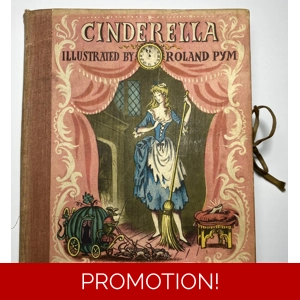 Cinderella, Illustrated by Roland Pym. A Peepshow Book..