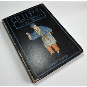 Quips From A Chinese Jest Book, Herbert A. Giles, Inscribed 1st Edition, 1925