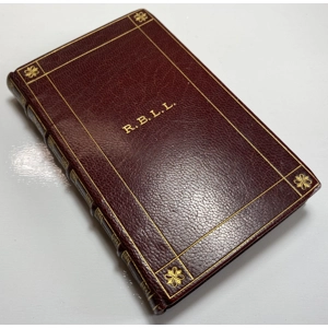 Oxford Book of Common Prayer, Bound by Orrin & Geer, Maroon Leather, Gilt Decoration, Oxford