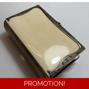 Church Services, White Metal Decorated Edges, Gauffered Page Edges, New Testament & Common Prayer