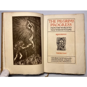 The Pilgrims Progress, John Bunyan, Ltd Ed 16/100, Edmund J Sullivan Signed