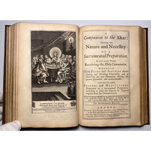 1742 Book Of Common Prayer, Companion To The Alter, Psalms Of David, Rebound
