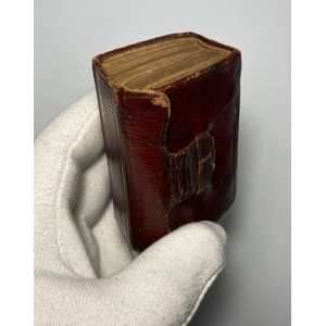 Wesley’s Hymns, Antique Methodist Hymn Book, Miniature Wallet Style Binding