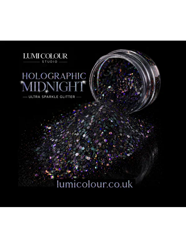Midnight Holo Glitter
