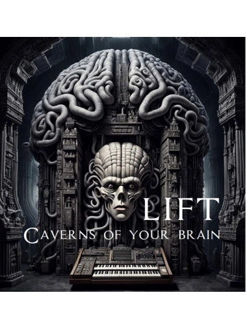 LIFT – CAVERNS OF YOUR BRAIN (splatter vinyl numbered to 200 copies)