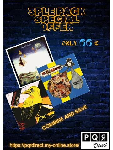 3PLE PACK SPECIAL OFFER (EARTHRISE, MIDSOMMAR, AKENATHON LPs)
