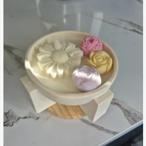 Flower Candle Bowl
