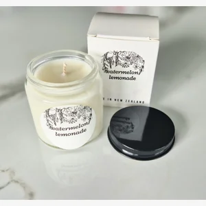 Watermelon lemonade, candle