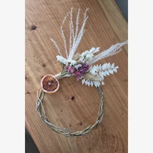 Floral, willow wreath