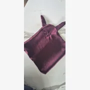 Burgundy bunny silky