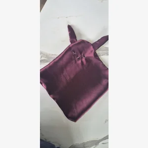 Burgundy bunny silky