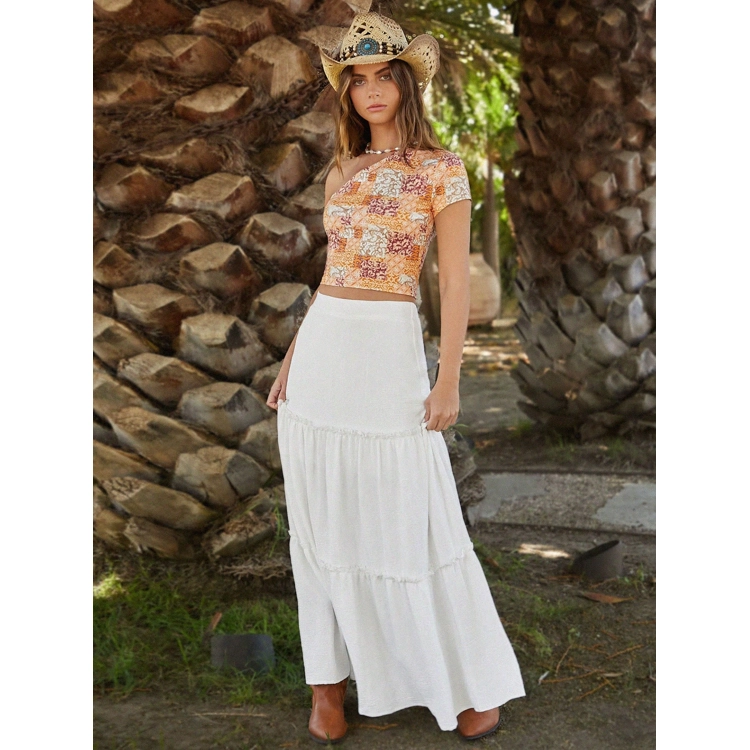 Women Summer Floral Print On..