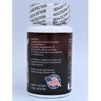 "Zeus" Legendary Super Male Vitamins Bottle Package