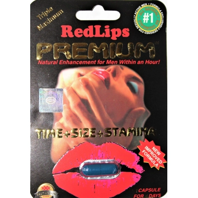 Red Lips Legendary Male Vitamins Single Pack