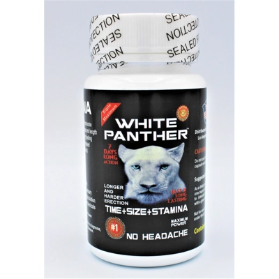 The White XXXPantherXXX Legendary vitamin for male