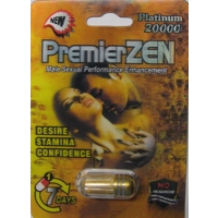 FAMOUS 'PREMiER ZEN" platinum 20000 male supplement