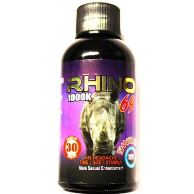 Liquid Rhino 69 1000K. Fast Enhancement (2 oz) 4 bottles