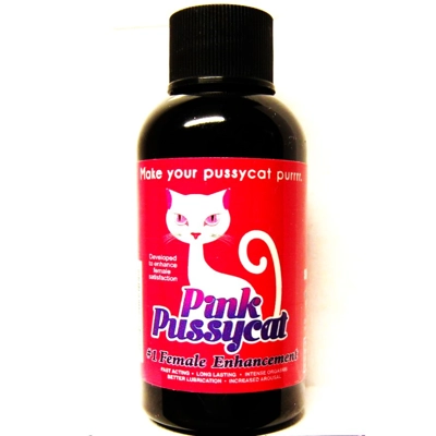 Liquid. Pink Pussy Cat Enhancement 4 Bottles for Lady