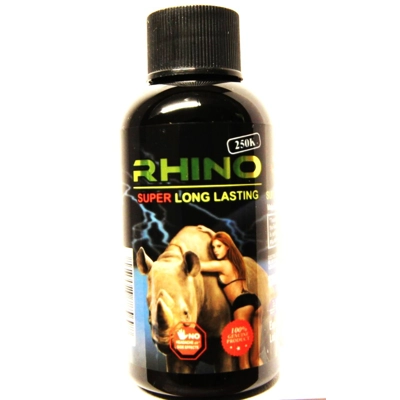Liquid Rhino 250K. Fast Acting Male Enhancement (2 oz) 4 b..