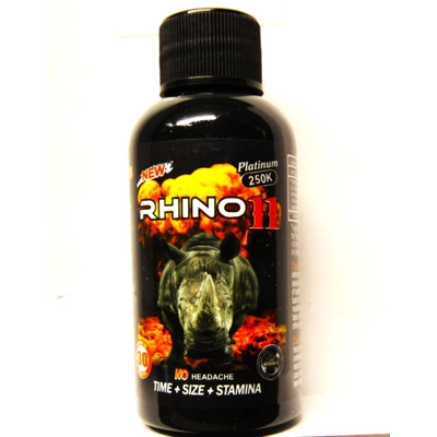 X12. Liquid Rhino 11.  250K. Fast Acting Male Enhancement ..