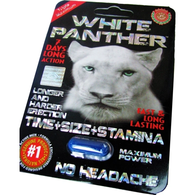 White Panther Best Male Vitamins with Single Package