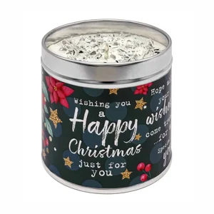 Just Because Festive Candle – Happy Christmas