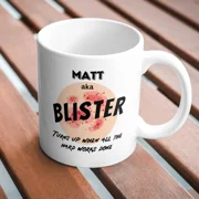 Personalised Workplace Mug - 'Blister'