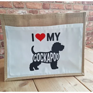 Large Jute Shopping Bag