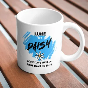 Personalised Workplace Mug - 'Daisy'